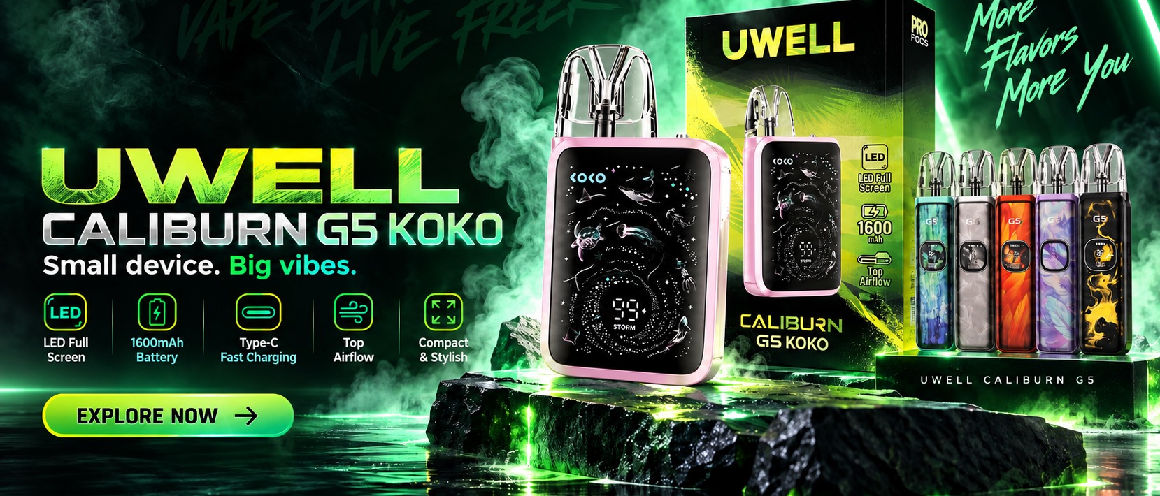 UWELL Caliburn G5 Koko