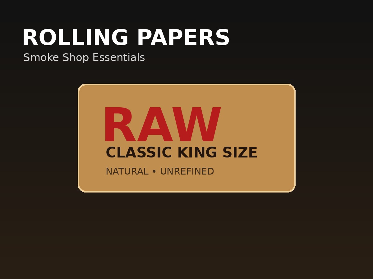 RAW Rolling Papers